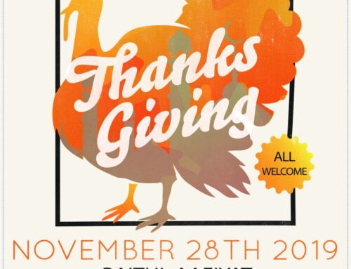 Thanksgiving Lunch 11/28 Starting 12:15