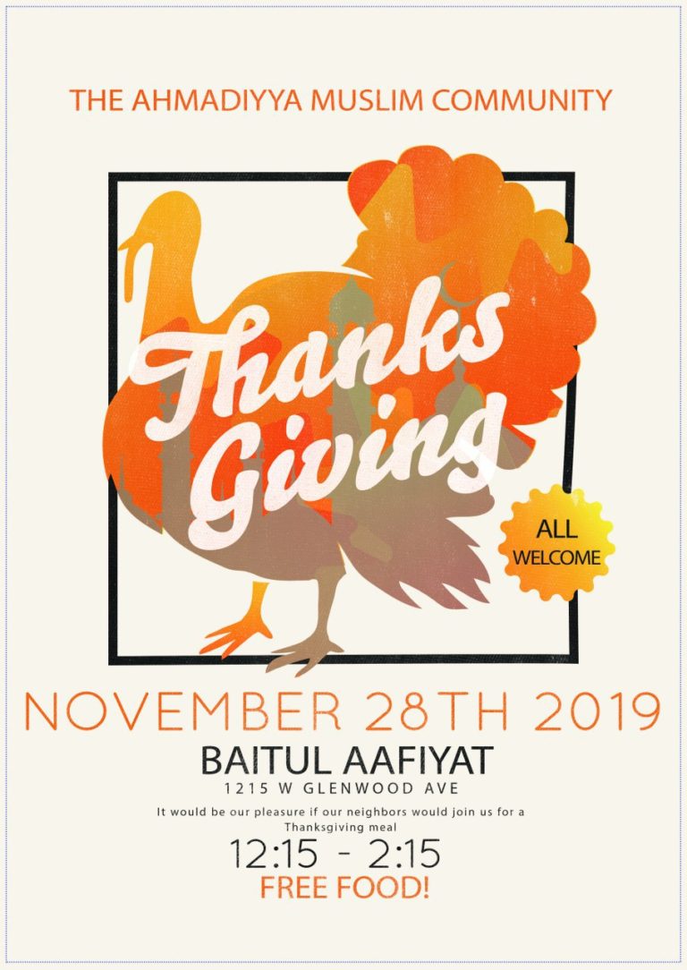 Thanksgiving Lunch 11/28 Starting 12:15